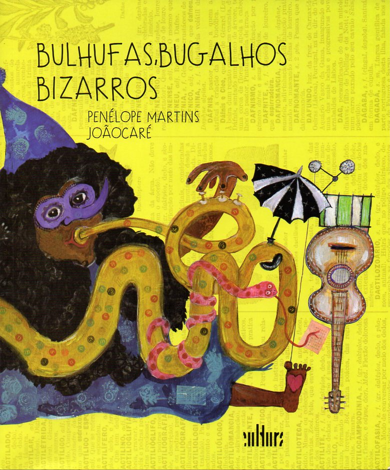 Capa: BULHUFAS, BUGALHOS BIZARROS, de Penélope Martins